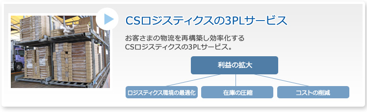 CSロジスティクスの3PLサービス